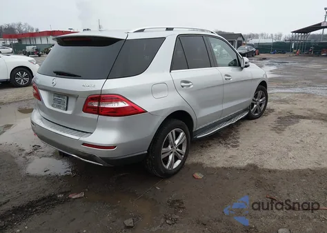2014 Mercedes-Benz Ml 350 4Matic из США, поврежденный, VIN 4JGDA5HB4EA365621